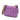 Purple Chanel Mini Quilted Lambskin Funky Town Flap Shoulder Bag