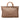Brown Gucci Large Calfskin Bamboo Shopper Satchel