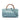 Blue Gucci Medium Calfskin Bamboo Shopper Satchel
