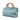 Blue Gucci Medium Calfskin Bamboo Shopper Satchel