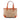 Orange Gucci Small Diamante Canvas Craft Tote