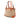 Orange Gucci Small Diamante Canvas Craft Tote