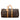 Brown Louis Vuitton Monogram Keepall 60 Travel Bag