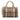 Brown Burberry Smoke Check Coated Canvas Chester Boston Bag Satchel