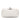 White Chanel Mini Square Classic Caviar Single Flap Crossbody Bag