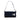 Blue Fendi Canvas FF Marble Baguette Shoulder Bag - Designer Revival
