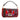 Brown Fendi Zucca Embroidered Canvas Bird Baguette Satchel