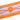 Orange Hermès Maillons Silk Twilly Scarf Scarves