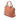 Brown Gucci Medium Calfskin GG Charm Dome Satchel