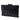 Black Chanel Quilted Glazed Calfskin Coco Pleats Chain Clutch Crossbody Bag