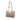 Beige Gucci Small GG Supreme Berry Padlock Tote