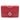 Red Gucci Medium Dollar Calfskin Interlocking G Crossbody