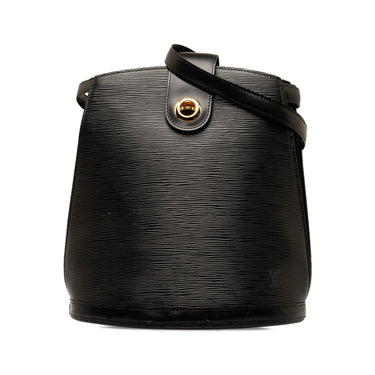 Black Louis Vuitton Epi Cluny Shoulder Bag - Designer Revival