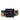 Black Chanel Vintage Leather Chain Belt