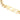 Gold Dior Dior Revolution Gold Plated Crystal Chain Bracelet