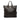 Brown Prada Vitello Daino Open Convertible Tote Satchel