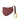 Red Dior Diorissimo Trotter Saddle Coin Pouch