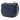 Blue Chanel CC Quilted Lambskin Chain Handle Half Moon Flap Satchel