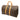 Brown Louis Vuitton Monogram Keepall 45 Travel Bag