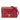 Red Dior Medium Studded Lambskin Diorama Flap Crossbody Bag