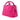 Pink Prada Small Canvas Canapa Logo Satchel