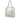 White Prada Vitello Daino Convertible Tote Satchel