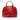 Red Gucci Small Dollar Calfskin GG Charm Dome Satchel