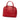 Red Gucci Small Dollar Calfskin GG Charm Dome Satchel
