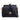 Black Chanel Quilted Goatskin Side Chain Compartment Flap Crossbody Bag