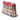 Red Burberry Haymarket Check Canvas Leah Crossbody