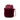 Red Chanel Quilted Lambskin and Braided Velvet Drawstring Bucket Bag