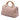 Pink Gucci Medium Calfskin Bamboo Shopper Boston Bag Satchel
