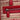 Red Prada Vitello Trimmed Tweed Flat Tote - Designer Revival