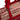 Red Prada Vitello Trimmed Tweed Flat Tote - Designer Revival