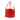 Red Bottega Veneta Nappa Intrecciato Cube Shoulder Bag - Designer Revival