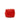 Red Bottega Veneta Nappa Intrecciato Cube Shoulder Bag - Designer Revival
