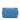 Blue Prada Vitello Daino Open Convertible Tote Satchel