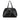 Black Fendi Leather Unzipped Shoulder Bag
