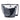Black Chanel Small PVC and Crumpled Calfskin Camellia Coco Bucket Bag