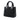 Black Dior Medium Iridescent Lambskin Cannage Lady Dior Satchel