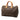 Brown Louis Vuitton Monogram Speedy 35 Boston Bag