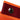 Orange Hermès Small Canvas Bride A Brac Case - Designer Revival
