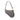 Blue Dior Mini Diorissimo Canvas Saddle Pochette Shoulder Bag