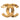 Gold Chanel CC Gold Plated Strass Pin Brooch