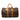 Brown Louis Vuitton Monogram Keepall 50 Travel Bag