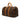 Brown Louis Vuitton Monogram Keepall 50 Travel Bag