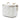 White Chanel Mini Quilted Lambskin Pearl Crush Vanity Case With Chain Crossbody Bag