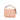 Pink Fendi Mini Zucca Embossed Leather Baguette Satchel - Designer Revival