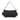 Black Chanel Canvas Olsen Shoulder Bag - Designer Revival