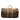 Brown Louis Vuitton Monogram Keepall Bandouliere 60 Travel Bag